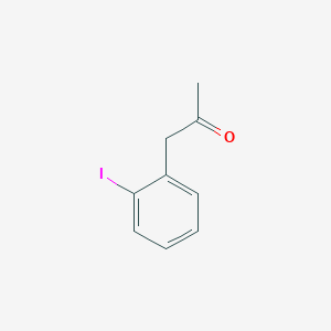 molecular formula C9H9IO B1281941 1-(2-碘苯基)丙烷-2-酮 CAS No. 21906-34-3