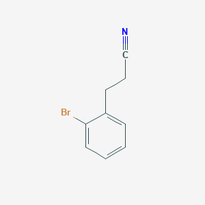 B1281942 3-(2-Bromophenyl)propanenitrile CAS No. 61698-07-5