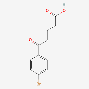 molecular formula C11H11BrO3 B1281946 5-(4-溴苯基)-5-氧代戊酸 CAS No. 35333-26-7