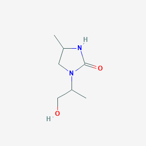 1-(1-Hydroxypropan-2-yl)-4-methylimidazolidin-2-one