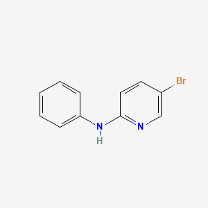 molecular formula C11H9BrN2 B1281947 5-溴-N-苯基吡啶-2-胺 CAS No. 54904-03-9