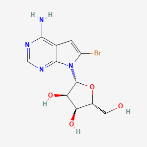 molecular formula C11H13BrN4O4 B12819573 6-Bromotubercidin 