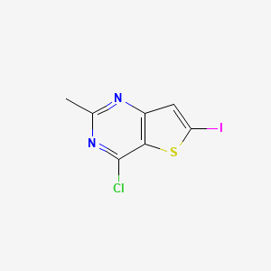 4-Chloro-6-iodo-2-methylthieno[3,2-d]pyrimidine