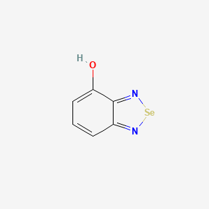 molecular formula C6H4N2OSe B12819579 2,1,3-Benzoselenadiazol-4(1H)-one CAS No. 767-67-9