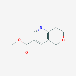 Methyl 7,8-dihydro-5H-pyrano[4,3-b]pyridine-3-carboxylate