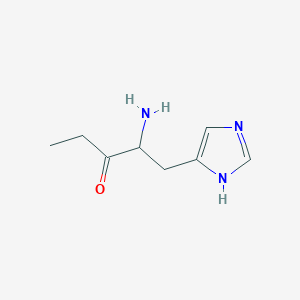 2-Amino-1-(1H-imidazol-4-yl)pentan-3-one