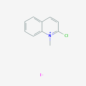 molecular formula C10H9ClIN B12819773 2-Chloro-1-methylquinolin-1-ium iodide 