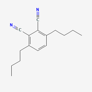 molecular formula C16H20N2 B12819788 3,6-Dibutylphthalonitrile 