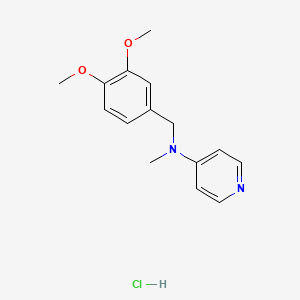 N-(3,4-Dimethoxybenzyl)-N-methylpyridin-4-amine hydrochloride