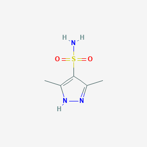 B1281981 3,5-dimethyl-1H-pyrazole-4-sulfonamide CAS No. 88398-54-3