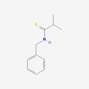 molecular formula C11H15NS B12819827 N-Benzyl-2-methylpropanethioamide 