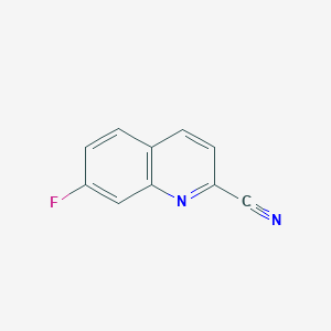 7-Fluoroquinoline-2-carbonitrile