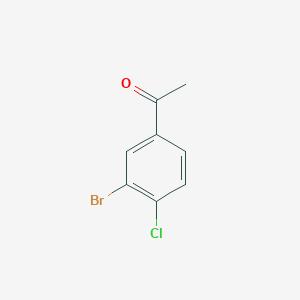 molecular formula C8H6BrClO B1281986 1-(3-溴-4-氯苯基)乙酮 CAS No. 54826-14-1