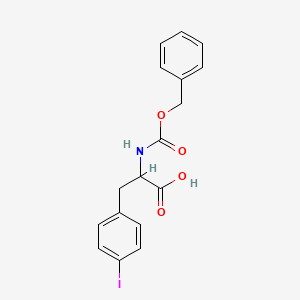 2-(((Benzyloxy)carbonyl)amino)-3-(4-iodophenyl)propanoic acid