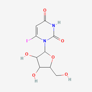 1-((2R,3R,4S,5R)-3,4-dihydroxy-5-(hydroxymethyl)tetrahydrofuran-2-yl)-6-iodopyrimidine-2,4(1H,3H)-dione