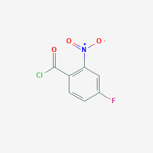 molecular formula C7H3ClFNO3 B1281994 4-氟-2-硝基苯甲酰氯 CAS No. 57750-82-0