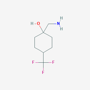 1-Aminomethyl-4-trifluoromethyl-cyclohexanol