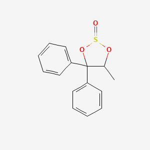 5-Methyl-4,4-diphenyl-1,3,2-dioxathiolane 2-oxide