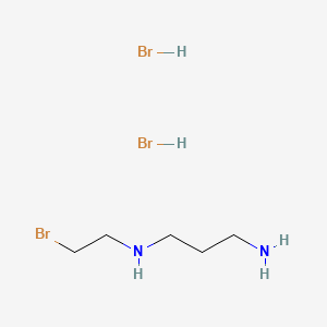 B1282006 N-(2-Bromoethyl)-1,3-propanediamine dihydrobromide CAS No. 23545-42-8