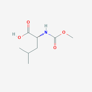 (Methoxycarbonyl)-D-leucine