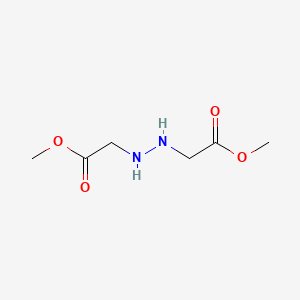 molecular formula C6H12N2O4 B12820153 Dimethyl 2,2'-(hydrazine-1,2-diyl)diacetate CAS No. 1338495-19-4