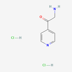 B1282020 2-Amino-1-(pyridin-4-yl)ethanone dihydrochloride CAS No. 51746-83-9
