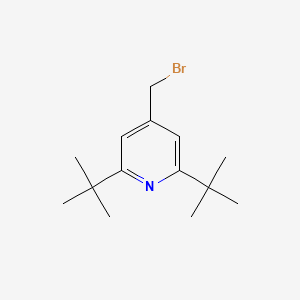 molecular formula C14H22BrN B1282028 4-(溴甲基)-2,6-二叔丁基吡啶 CAS No. 81142-32-7