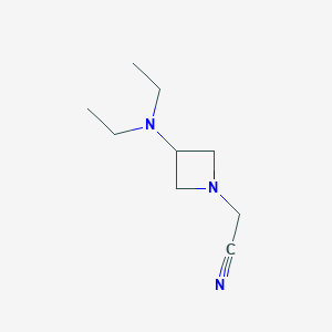 2-(3-(Diethylamino)azetidin-1-yl)acetonitrile