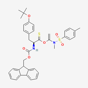 O-(1-((N,4-Dimethylphenyl)sulfonamido)vinyl) (S)-2-((((9H-fluoren-9-yl)methoxy)carbonyl)amino)-3-(4-(tert-butoxy)phenyl)propanethioate