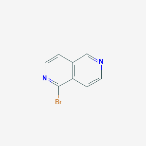 molecular formula C8H5BrN2 B1282034 1-Bromo-2,6-naphthyridine CAS No. 81044-15-7