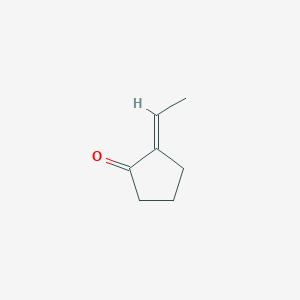 molecular formula C7H10O B12820342 (2E)-2-ethylidenecyclopentanone 