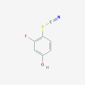 3-Fluoro-4-thiocyanatophenol