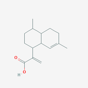 molecular formula C15H22O2 B12820481 Arteannuic acid 