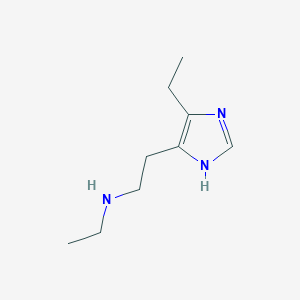 N-ethyl-2-(4-ethyl-1H-imidazol-5-yl)ethanamine