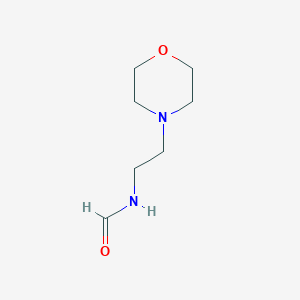 B1282053 N-[2-(morpholin-4-yl)ethyl]formamide CAS No. 78375-50-5