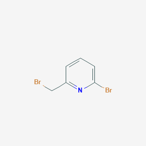 B1282057 2-Bromo-6-(bromomethyl)pyridine CAS No. 83004-10-8