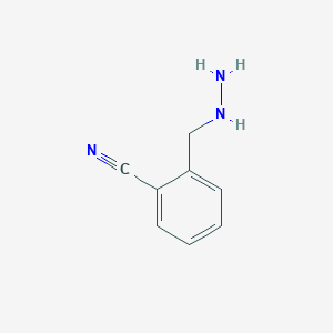 2-(Hydrazinylmethyl)benzonitrile