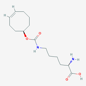 N6-(((rel-(1R,4E))-4-Cycloocten-1-yloxy)carbonyl)-L-lysine