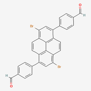 4,4'-(3,8-Dibromopyrene-1,6-diyl)dibenzaldehyde