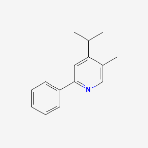 5-Methyl-4-(1-methylethyl)-2-phenylpyridine