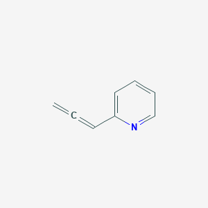 molecular formula C8H7N B12820650 2-(Propa-1,2-dien-1-yl)pyridine 