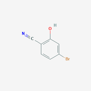 molecular formula C7H4BrNO B1282075 4-溴-2-羟基苯甲腈 CAS No. 288067-35-6