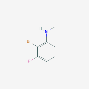 2-bromo-3-fluoro-N-methylaniline