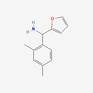 (2,4-Dimethylphenyl)(furan-2-yl)methanamine