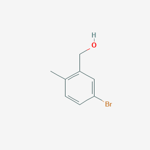 B1282095 (5-Bromo-2-methylphenyl)methanol CAS No. 258886-04-3