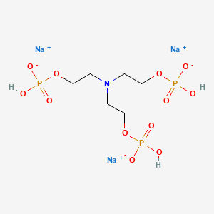 Sodium triethanolamine tris(dihydrogen phosphate)