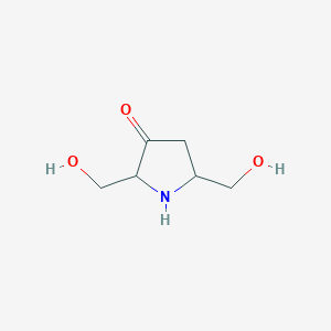 B012821 2,5-Bis(hydroxymethyl)pyrrolidin-3-one CAS No. 104639-21-6