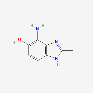 4-Amino-2-methyl-1H-benzo[d]imidazol-5-ol