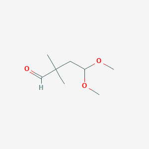 4,4-Dimethoxy-2,2-dimethylbutanal