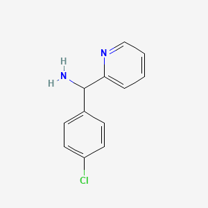 (4-Chlorophenyl)(pyridin-2-yl)methanamine